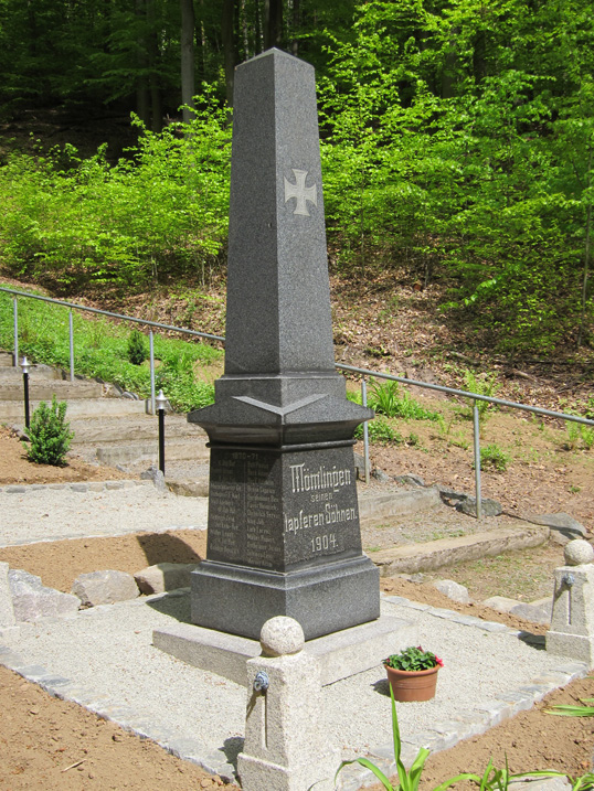 Kriegerdenkmal an der Mariengrotte